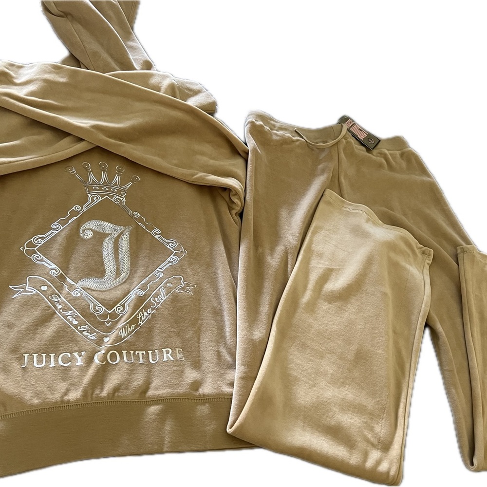 OG BIG BLING VELOUR HOODIE AND PANTS